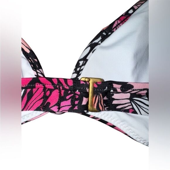 L*Space NWT Eco Chic Econyl® Helena Bikini Top in Butterfly Effect Size Medium - Picture 9 of 9